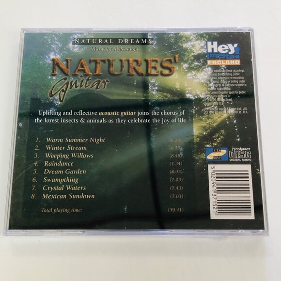 Natures Guitar Music For Relaxation CD - Picture 2 of 2